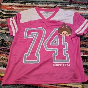 Monchhichi Top Jersey Tshirt Y2k